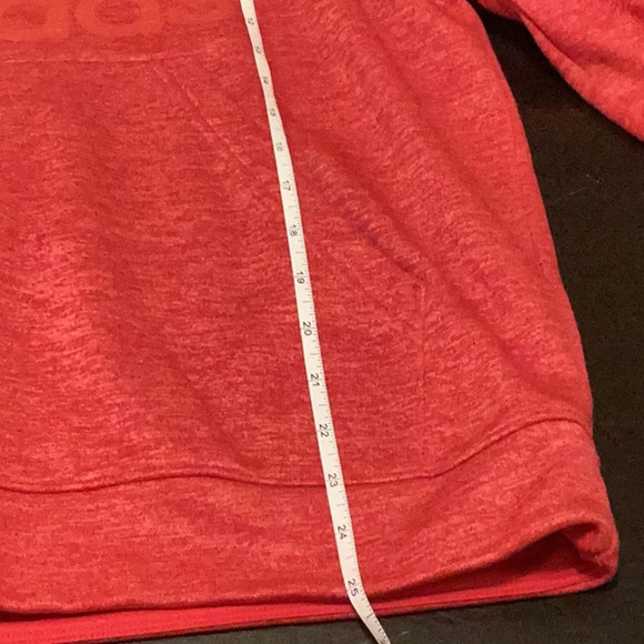 Womens ADIDAS LOGO Hoodie Sweatshirt Climawarm Size Large 1-10 - Picture 7 of 7